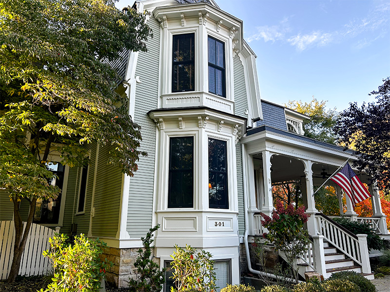 Boyden House Historic Home remodel by Pushaw Builders
